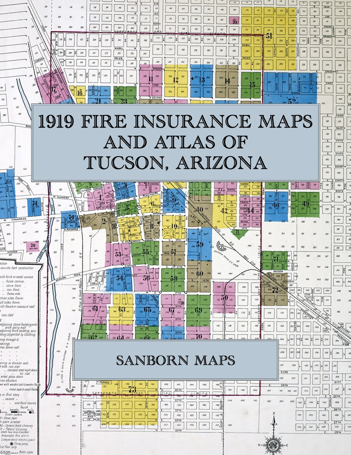 1919 Fire Insurance Maps and Atlas of Tucson, Arizona