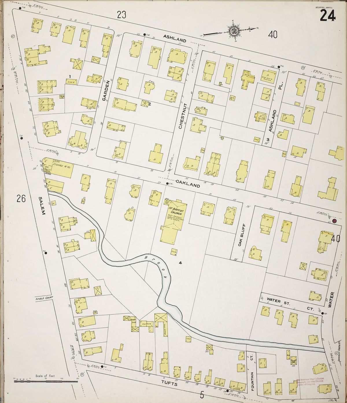 1910 Fire Insurance Maps and Atlas of Medford, Massachusetts