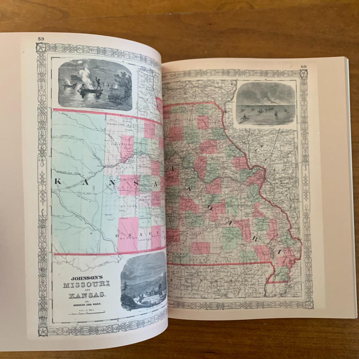 1864 Johnson's New Illustrated Family Atlas