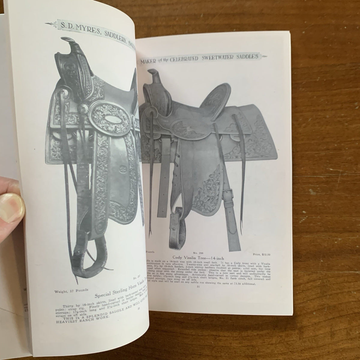 S. D. Myres Saddle Company Catalog, 1916