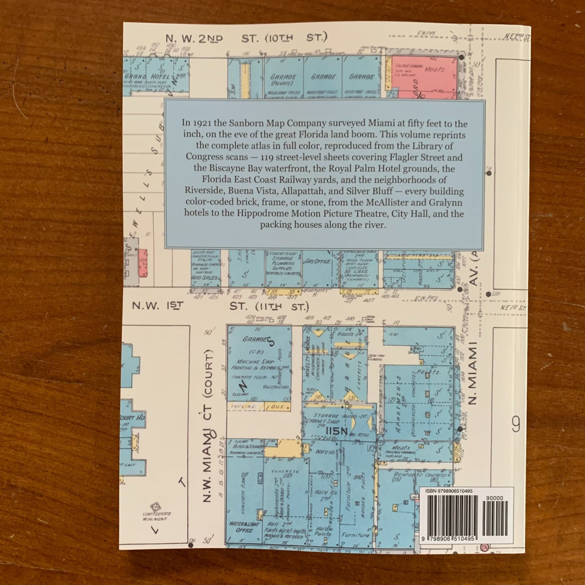 1921 Miami, Florida Sanborn Fire Insurance Atlas