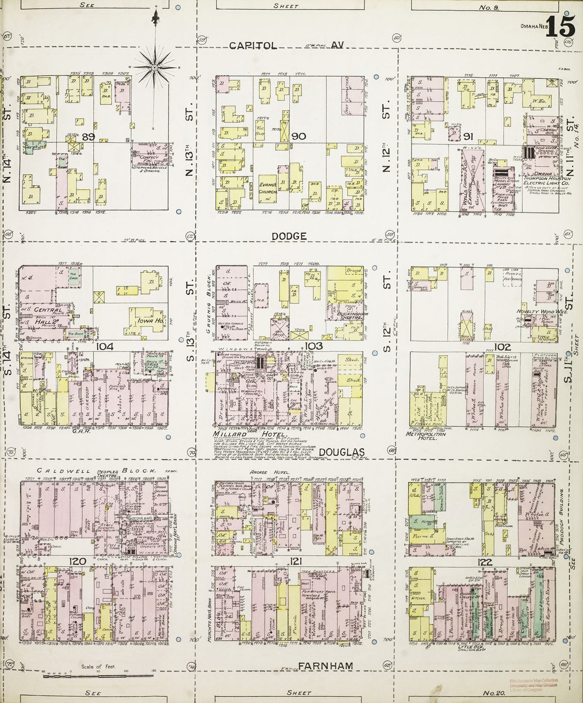 1887 Fire Insurance Maps and Atlas of Omaha, Nebraska