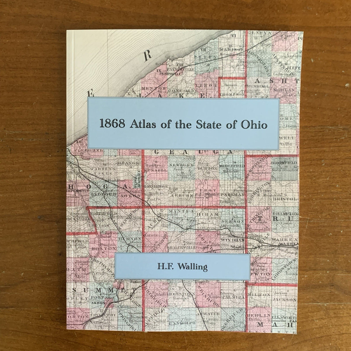 1868 Atlas of the State of Ohio