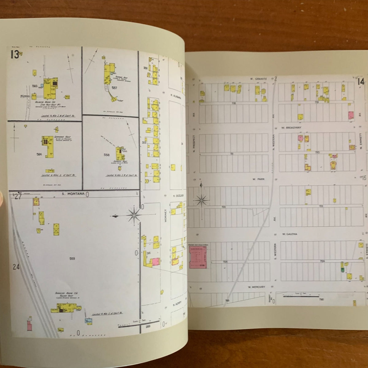 1900 Butte, Montana Sanborn Fire Insurance Maps and Atlas