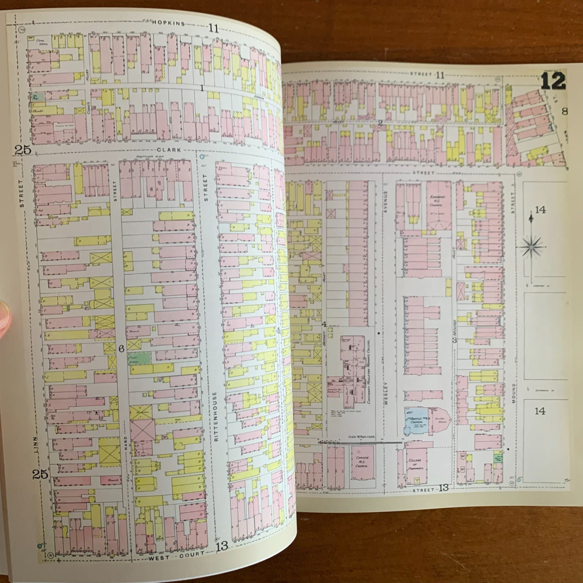1891 Cincinnati, Ohio Sanborn Fire Insurance Maps, Volume 1