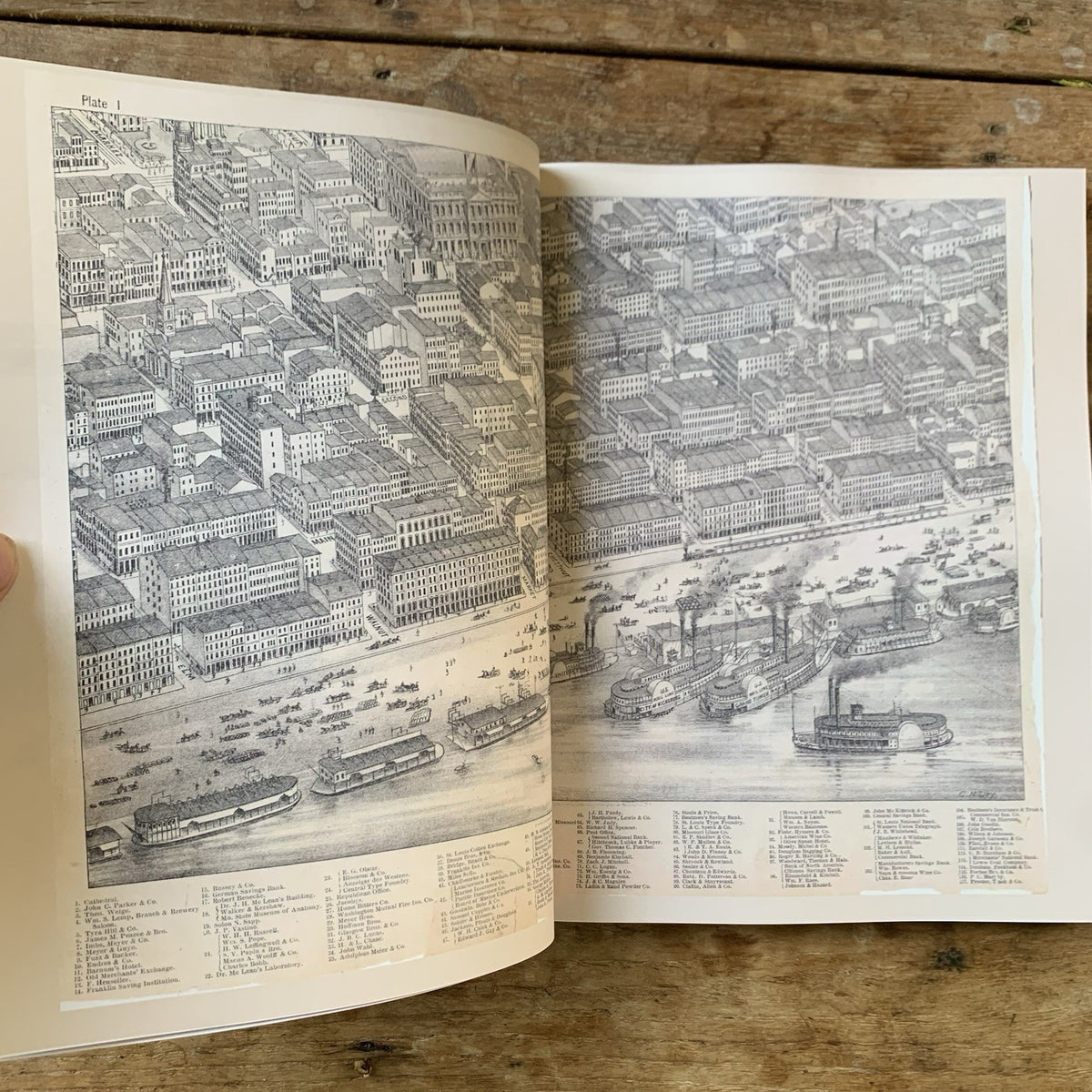 1876 Pictorial St Louis The Great Metropolis of the Mississippi Valley