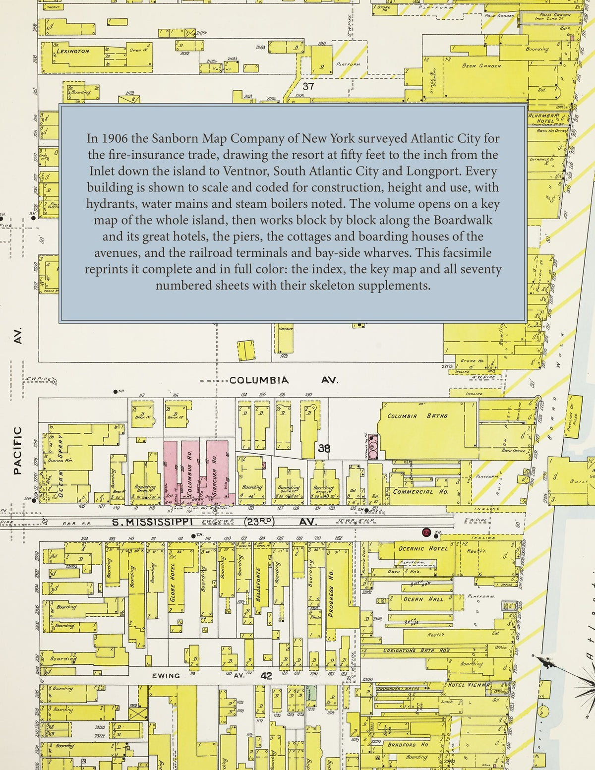 1906 Fire Insurance Maps and Atlas of Atlantic City, New Jersey