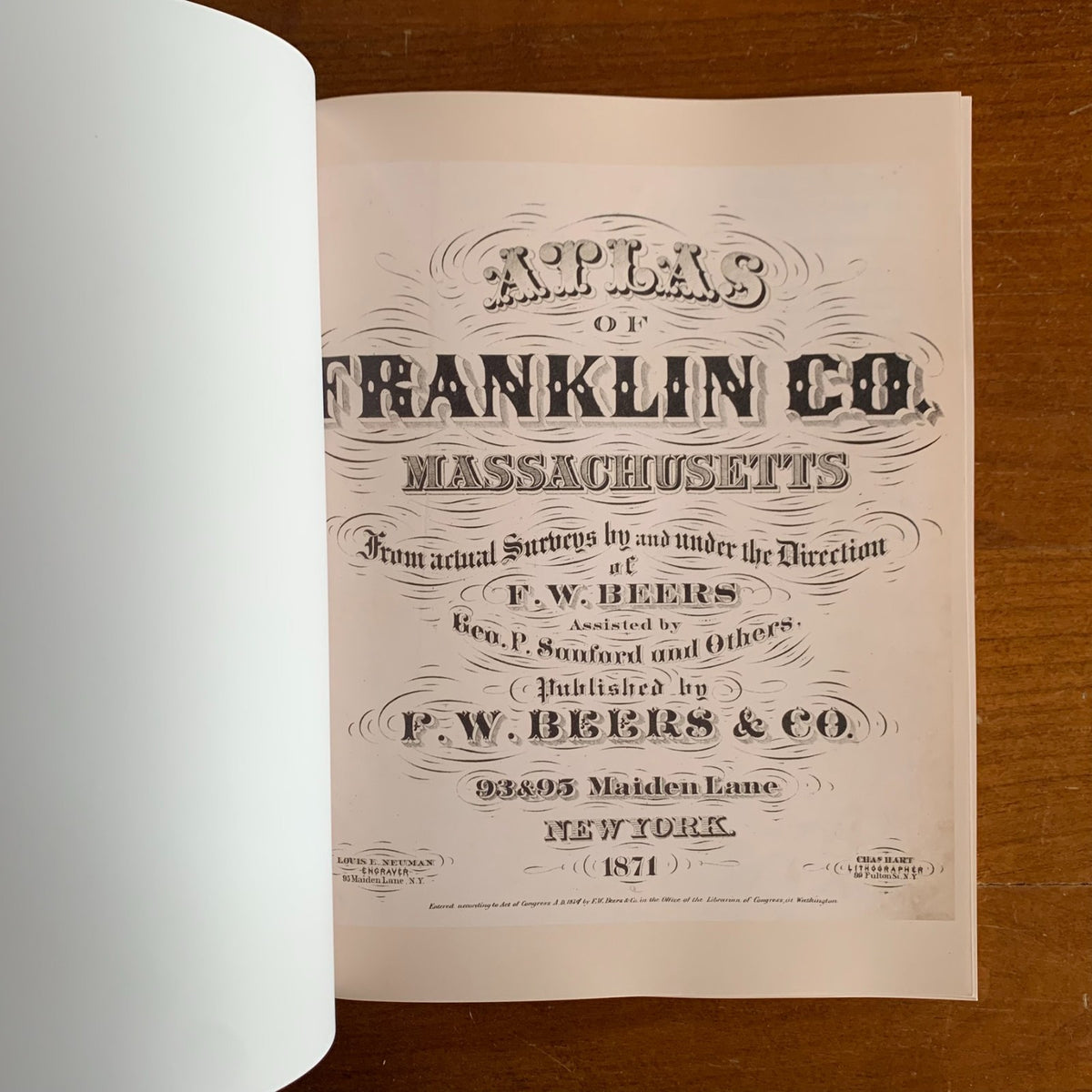 1871 Atlas of Franklin County, Massachusetts