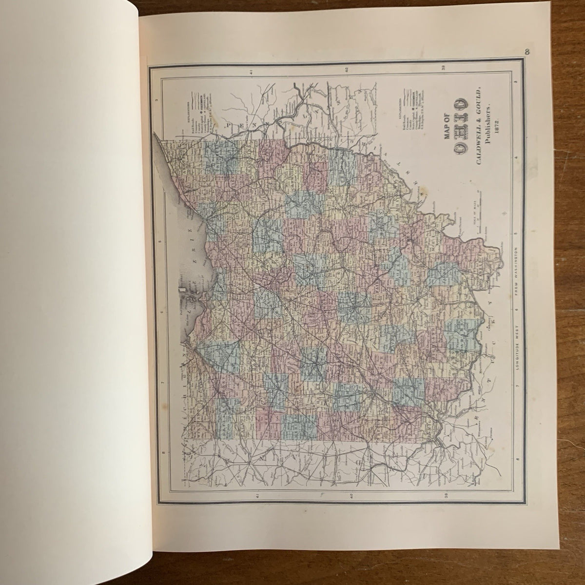 1872 Atlas of Franklin County and the City of Columbus, Ohio