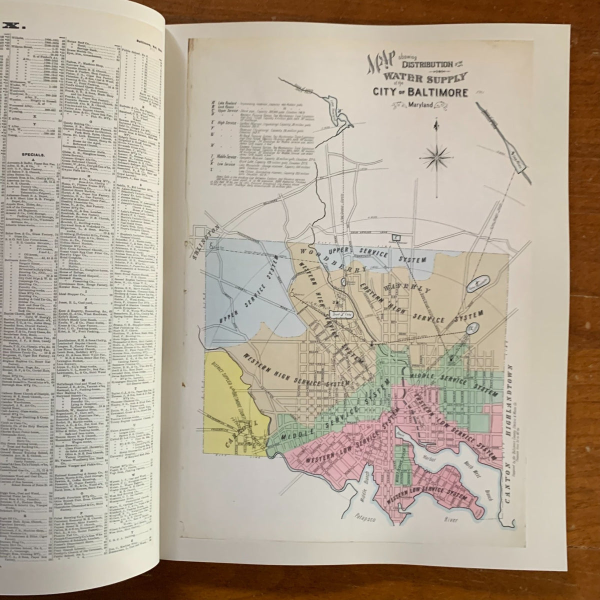 1901 Baltimore, Maryland Sanborn Fire Insurance Maps and Atlas, Volume One