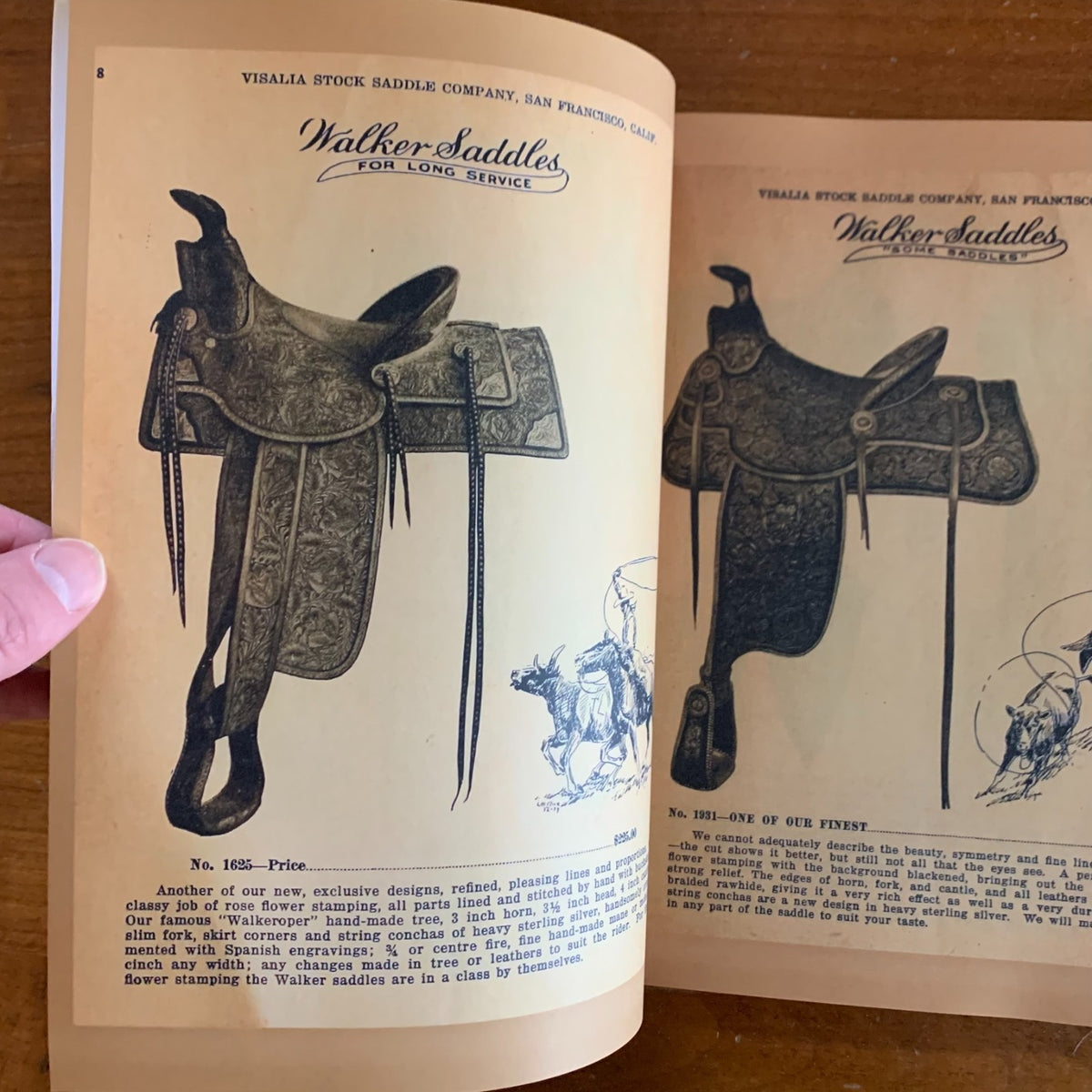 1935 Visalia Stock Saddle Company Catalog, No. 31