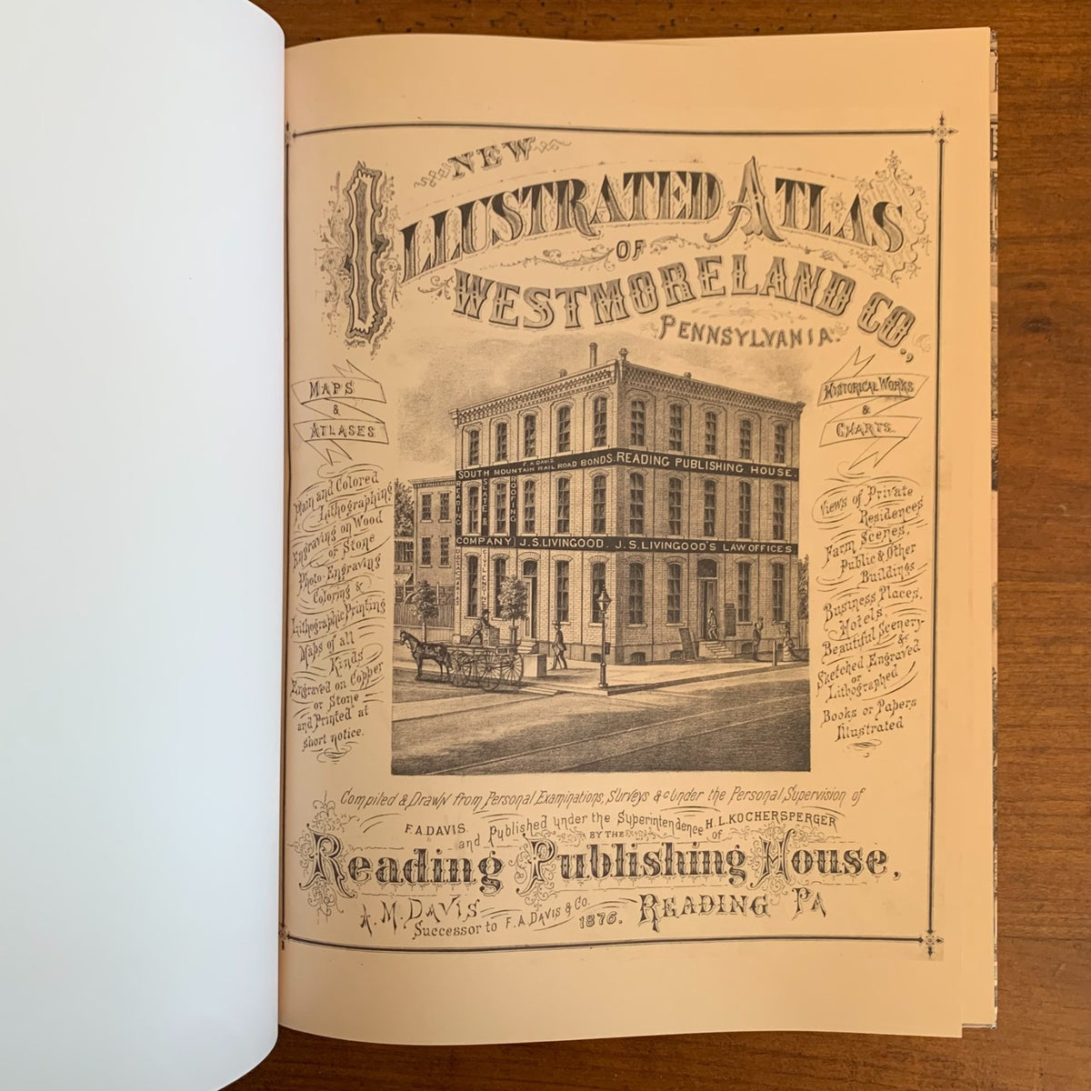 1876 New Illustrated Atlas of Westmoreland County, Pennsylvania