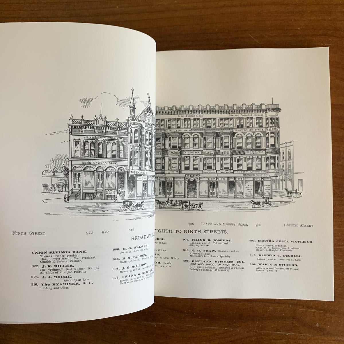 1896 The Illustrated Directory of Oakland, California