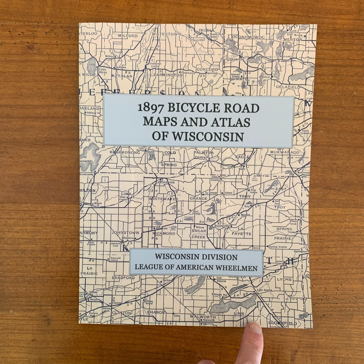 1897 Bicycle Road Maps and Atlas of Wisconsin