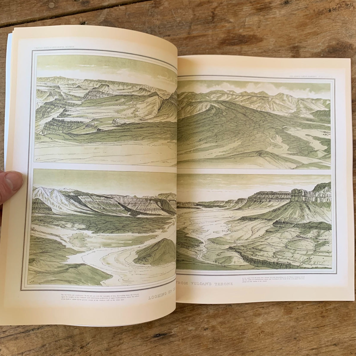 1882 Atlas To Accompany The Monograph On Tertiary History Of The Grand Canyon