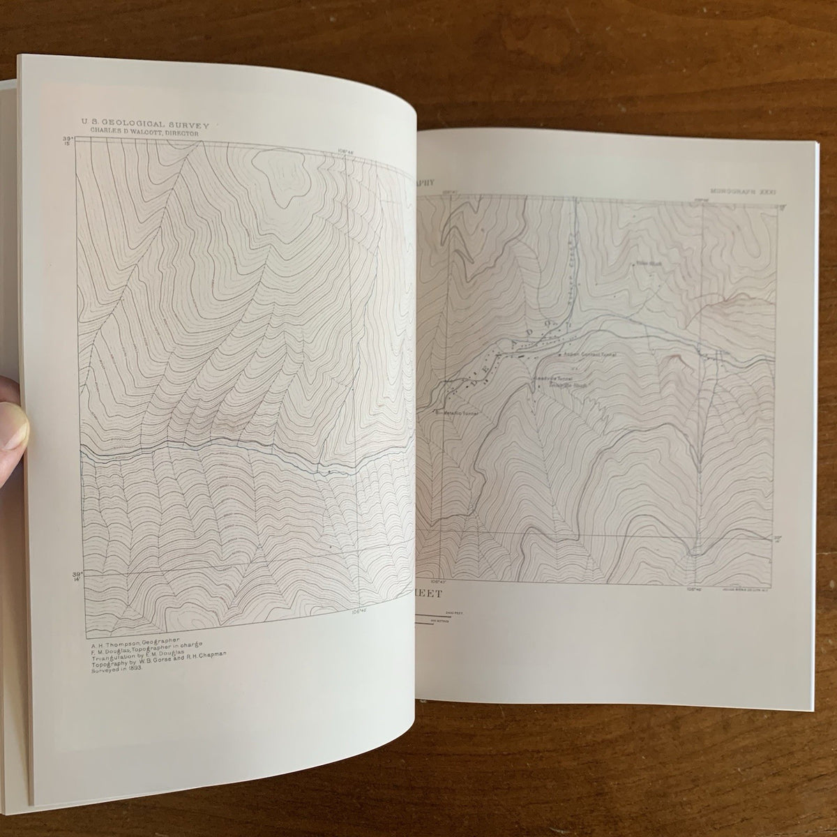 1898 Atlas of the Geology of the Aspen District, Colorado