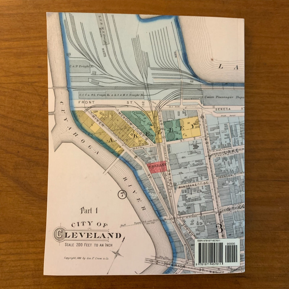 1892 Atlas of Cuyahoga County and the City of Cleveland, Ohio