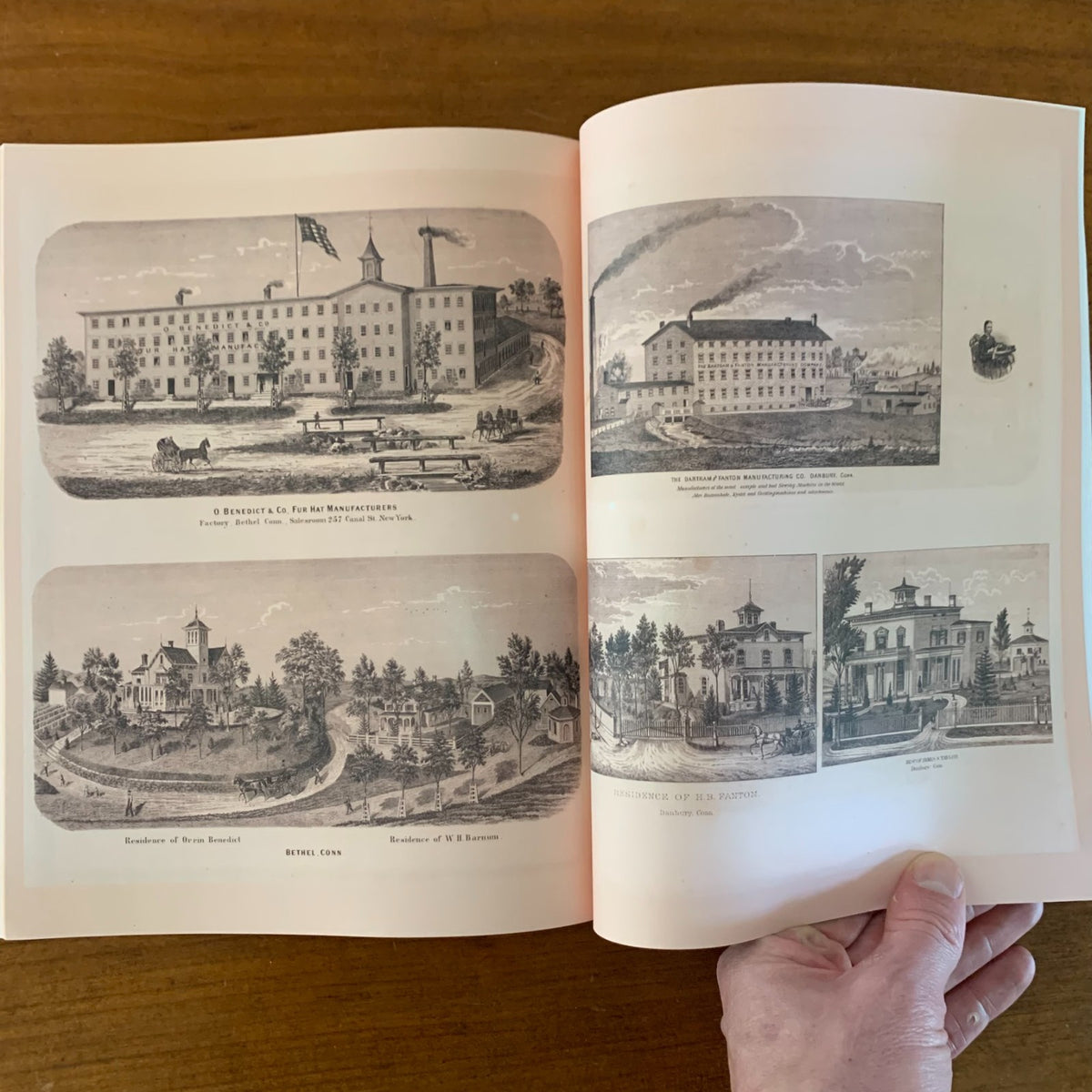 1867 Atlas Of New York And Vicinity (F. W. Beers), Connecticut Edition