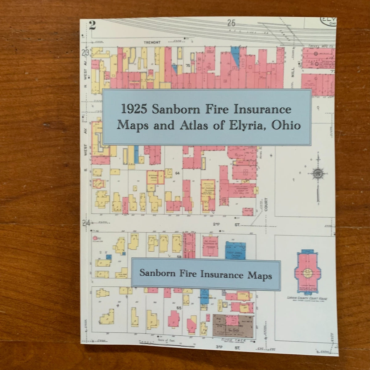 1925 Sanborn Fire Insurance Maps of Elyria, Ohio