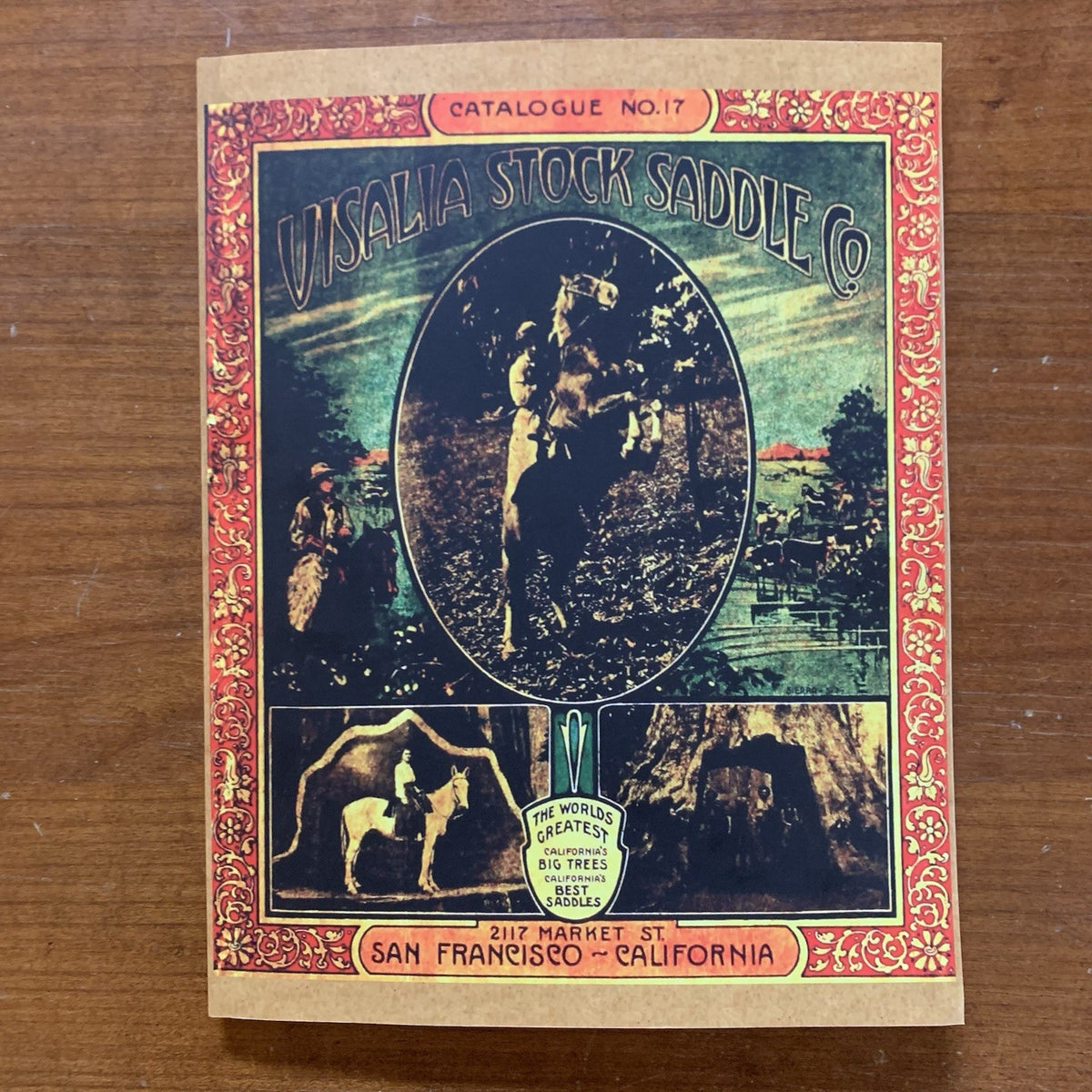 1911 Visalia Stock Saddle Co. Catalogue catalog No.17 Horse Tack