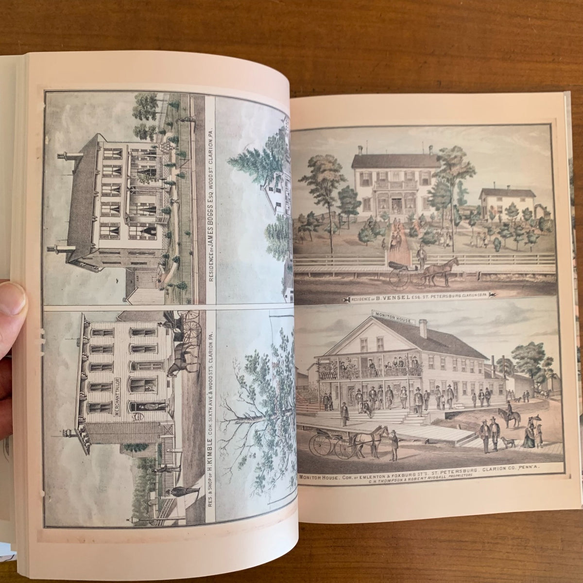 1877 Illustrated Historical Atlas of Clarion County, Pennsylvania