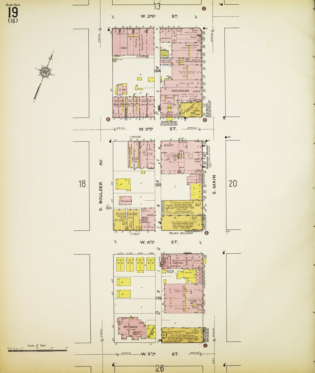 1915 Fire Insurance Maps and Atlas of Tulsa, Oklahoma