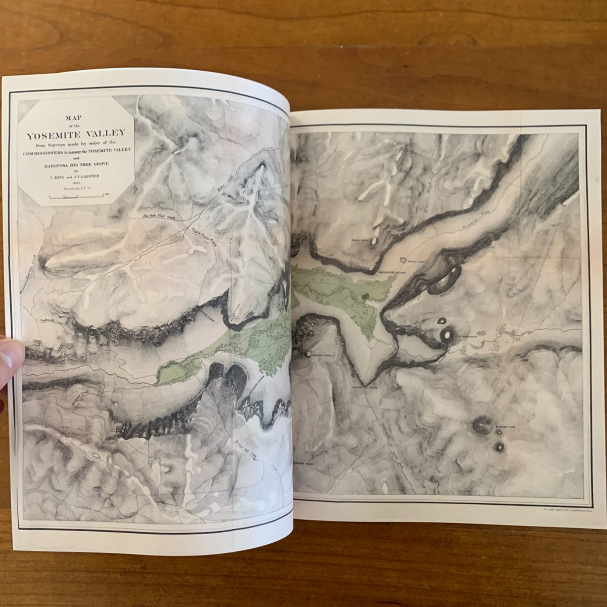1868 The Yosemite Book: Photographs and Maps — Josiah Dwight Whitney