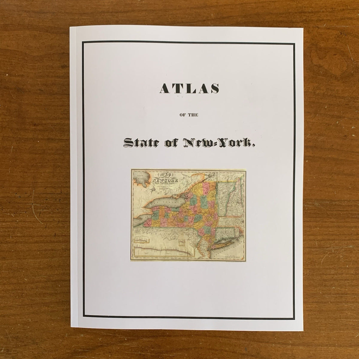 1832 Burr's Atlas of the State of New York — David H. Burr