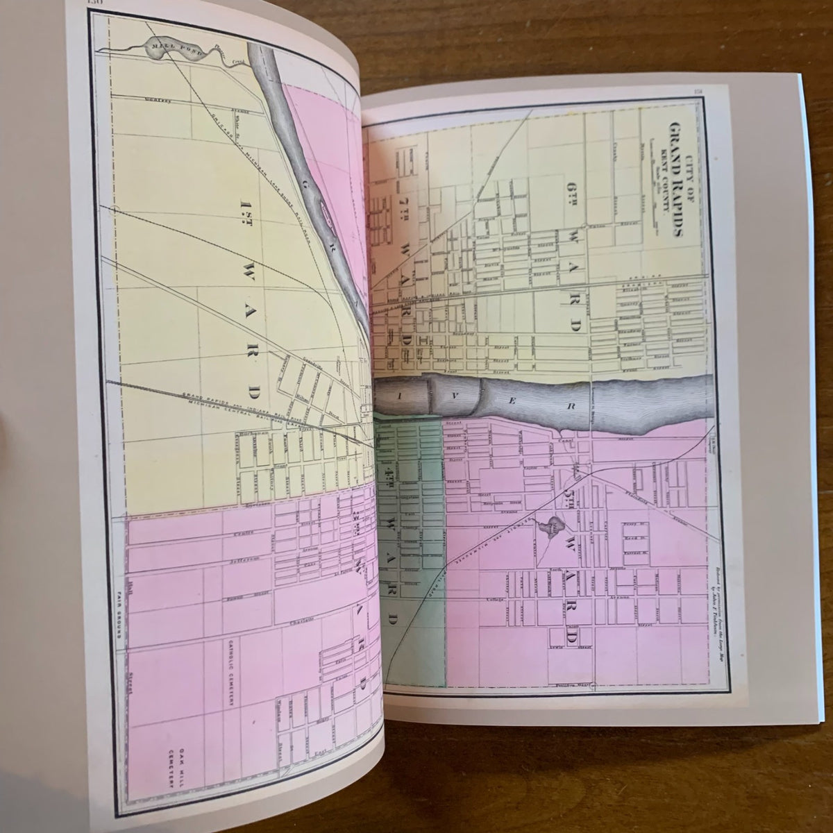 1873 Atlas of the State of Michigan