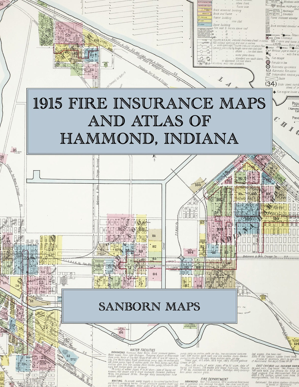 1915 Fire Insurance Maps and Atlas of Hammond, Indiana