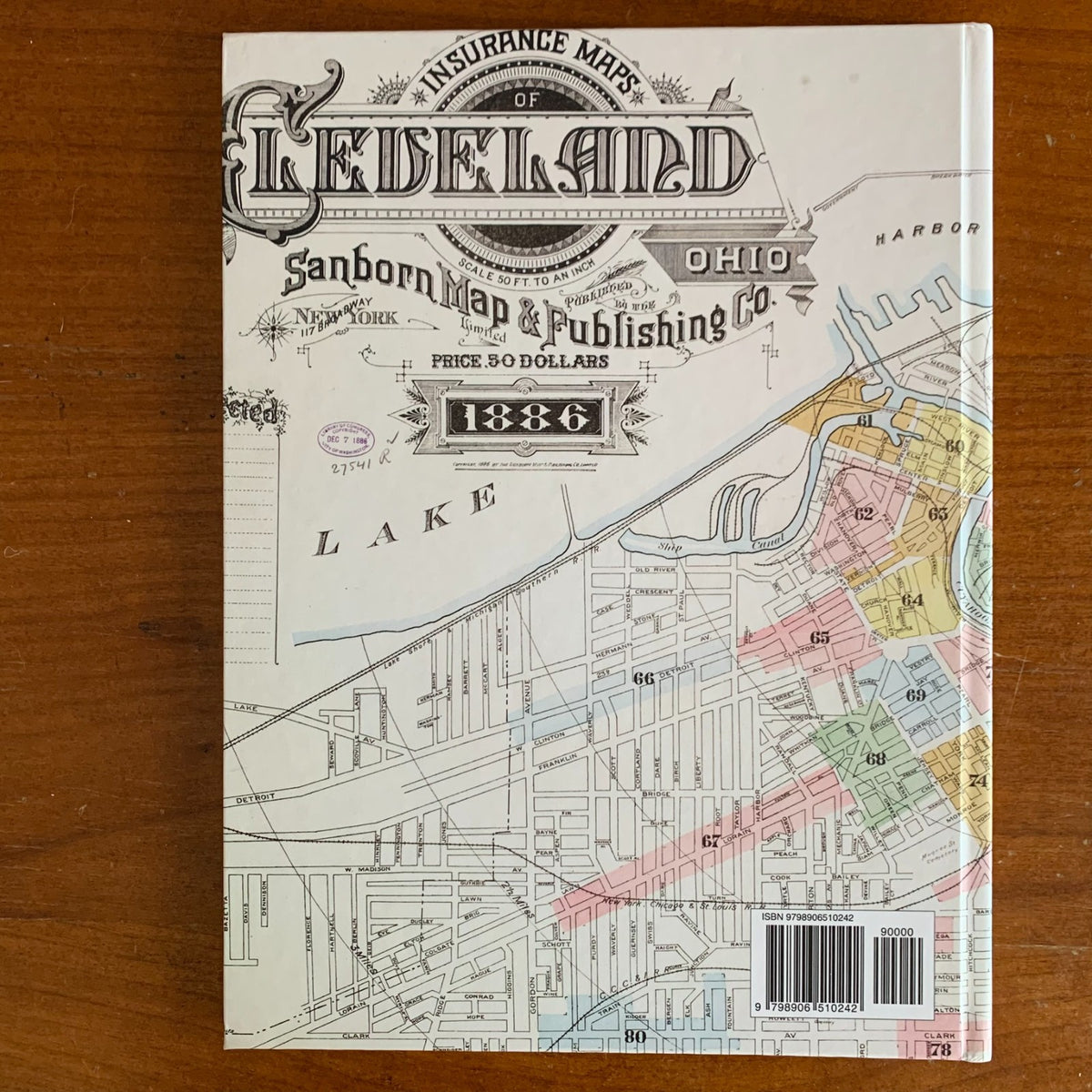 1886 Cleveland, Ohio Sanborn Fire Insurance Maps, Volume 2