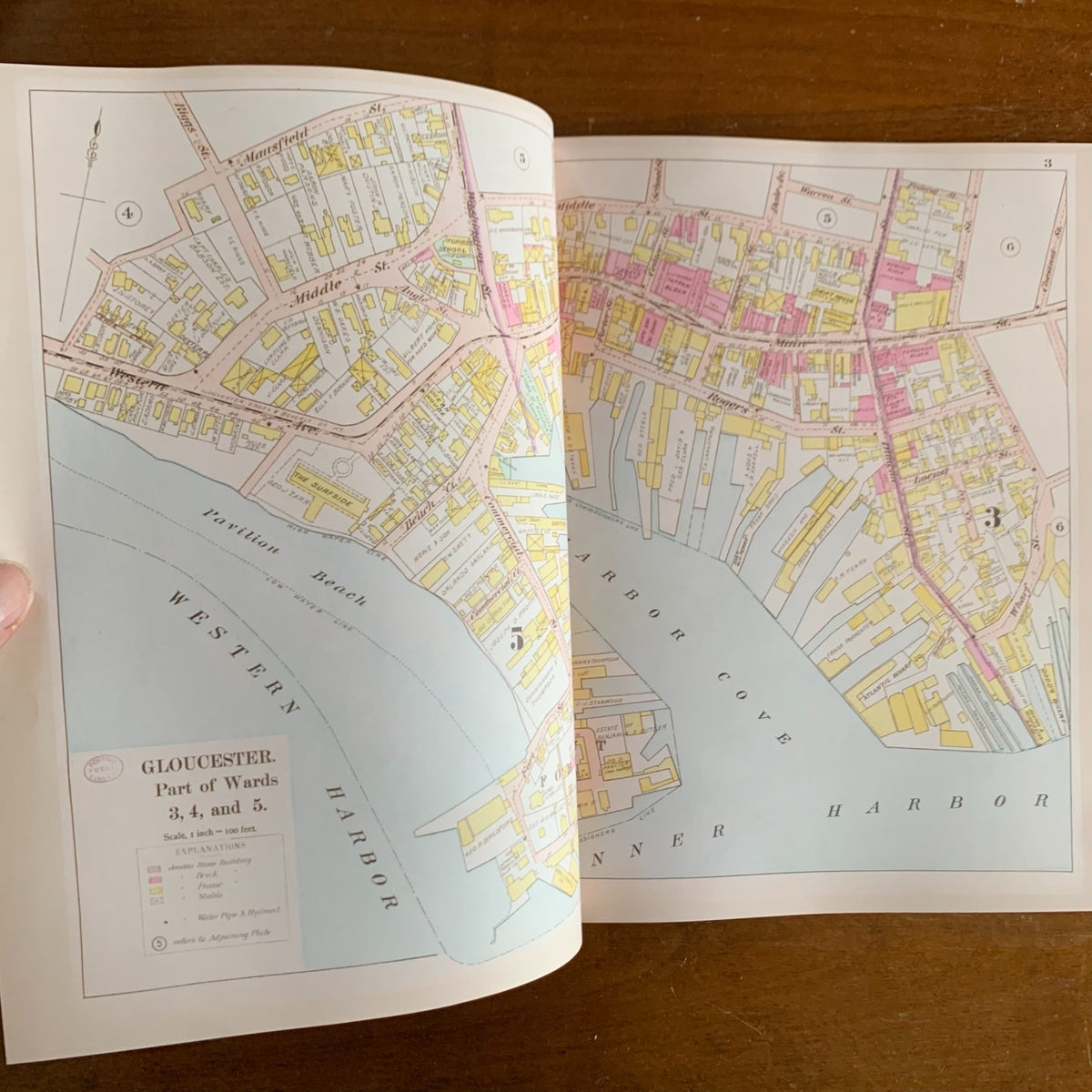1899 Atlas of Cape Ann Massachusetts (Gloucester)
