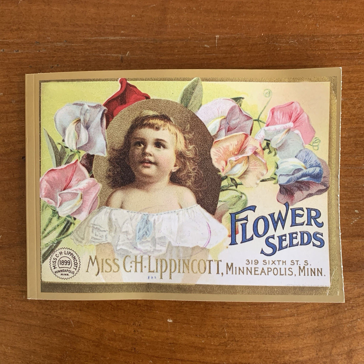 1899 Flower Seeds Miss C.H. Lippincott's Illustrated Seed Catalog