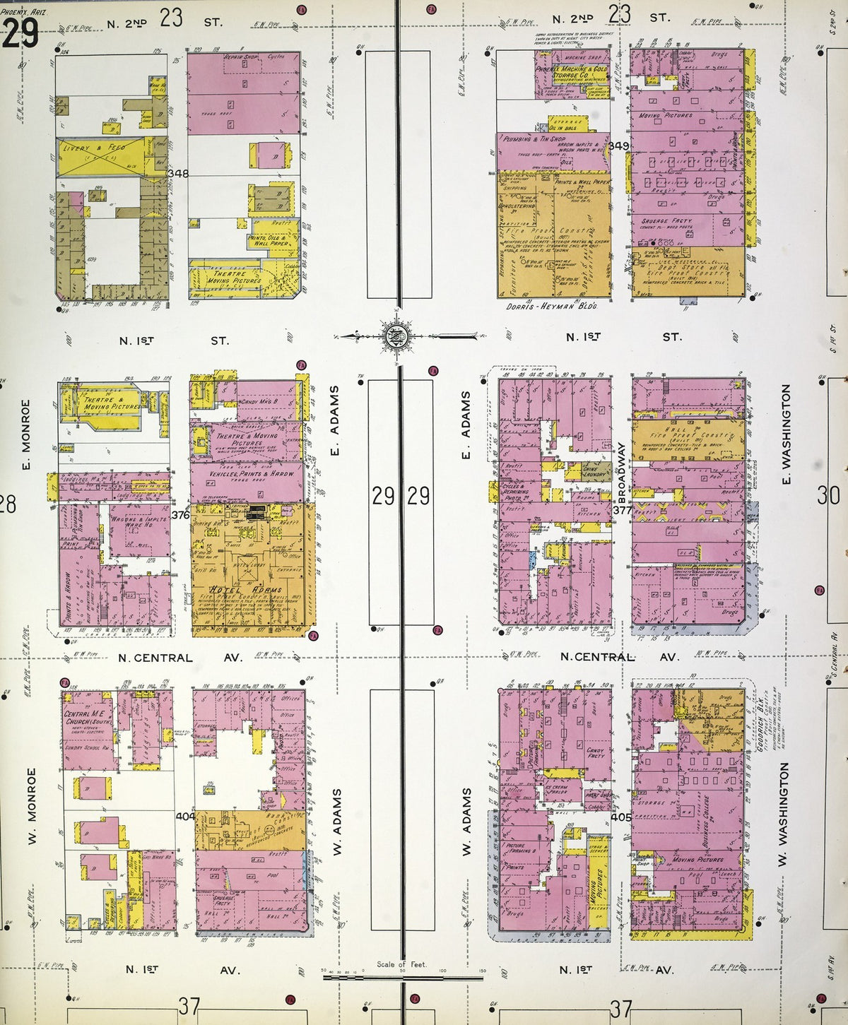 1915 Fire Insurance Maps and Atlas of Phoenix, Arizona