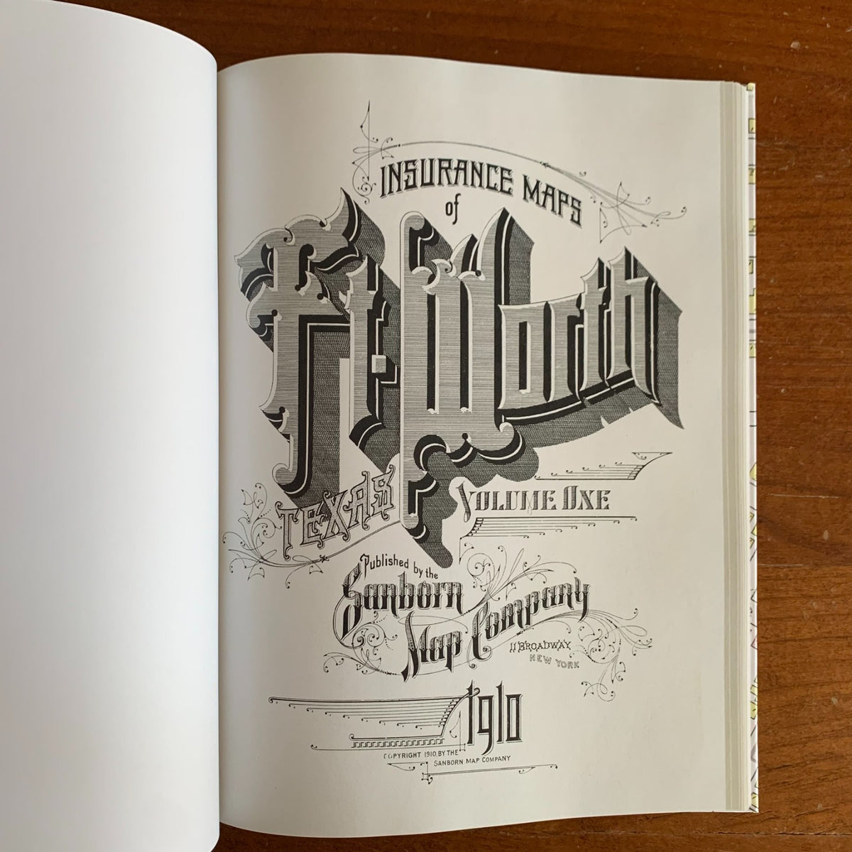 1910 Fort Worth, Texas Sanborn Fire Insurance Maps and Atlas, Volume One