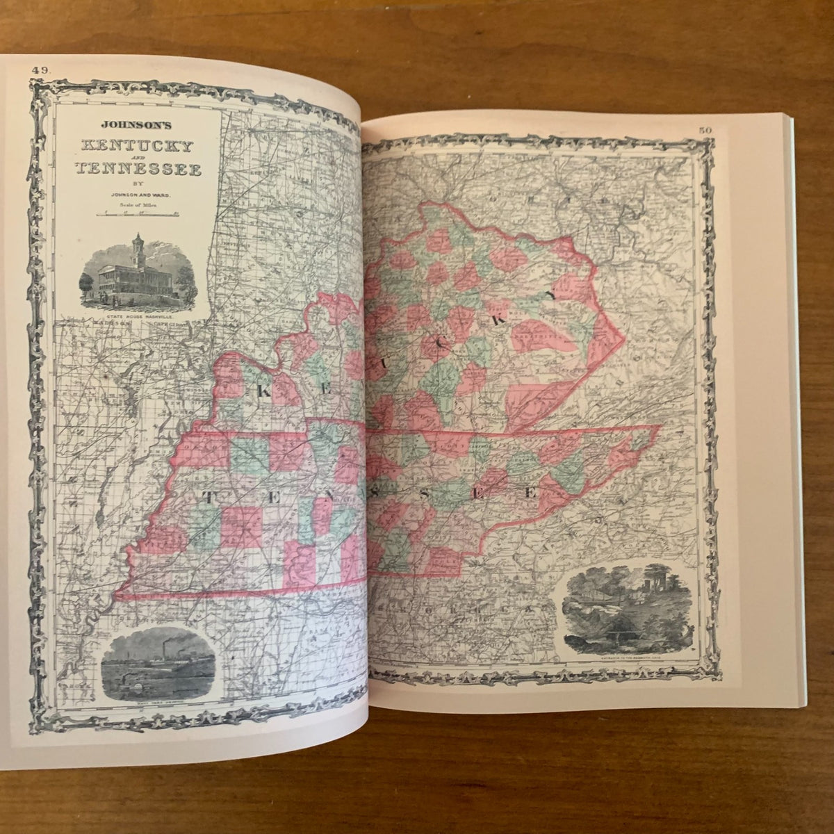 1864 Johnson's New Illustrated Family Atlas