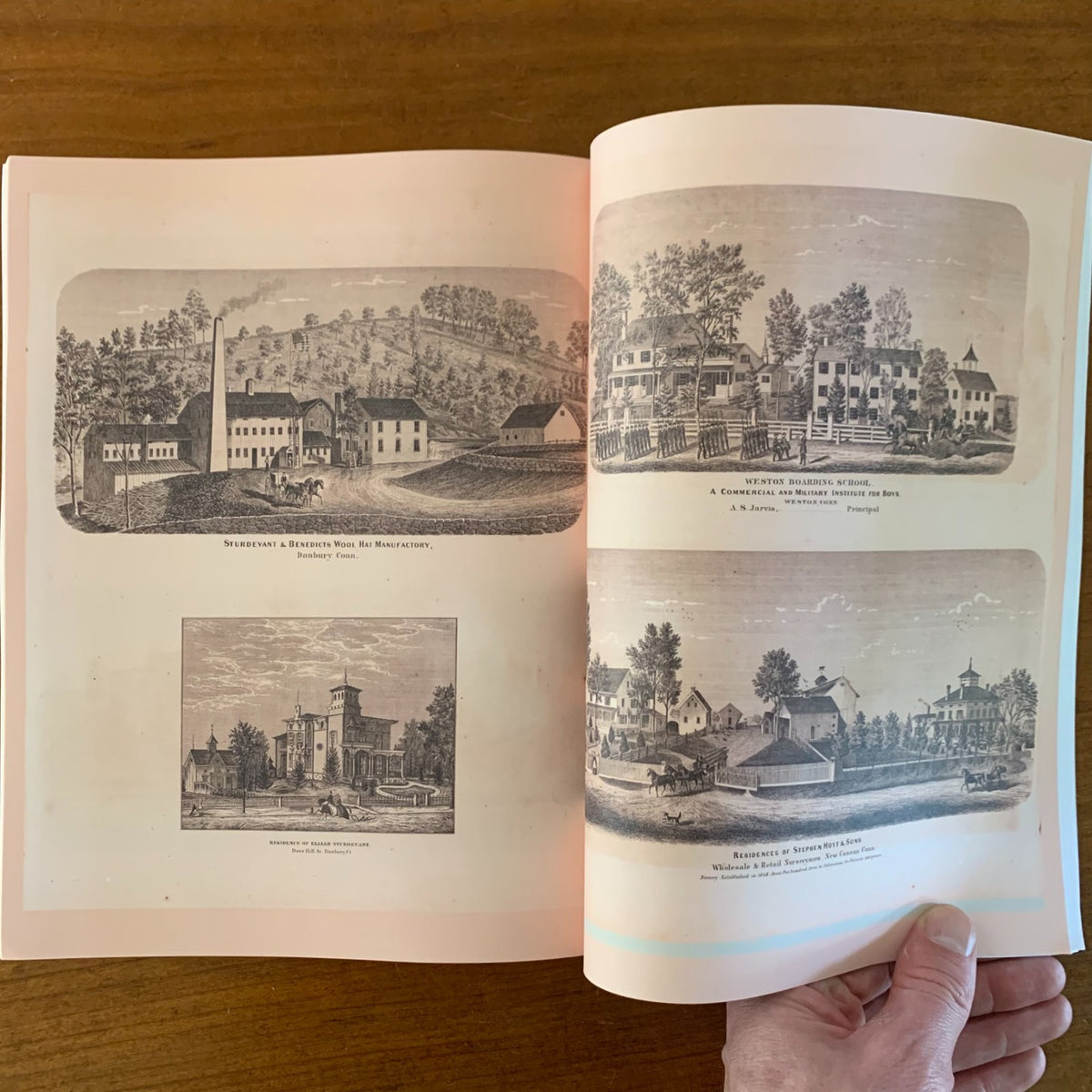1867 Atlas Of New York And Vicinity (F. W. Beers), Connecticut Edition