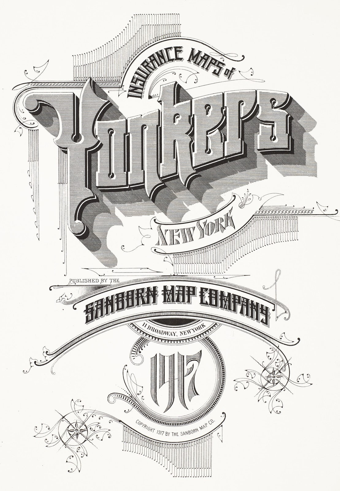 1917 Fire Insurance Maps and Atlas of Yonkers, New York