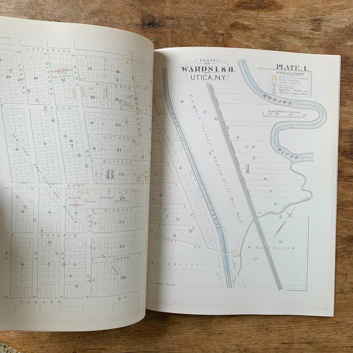 1876 City Atlas of Albany, New York