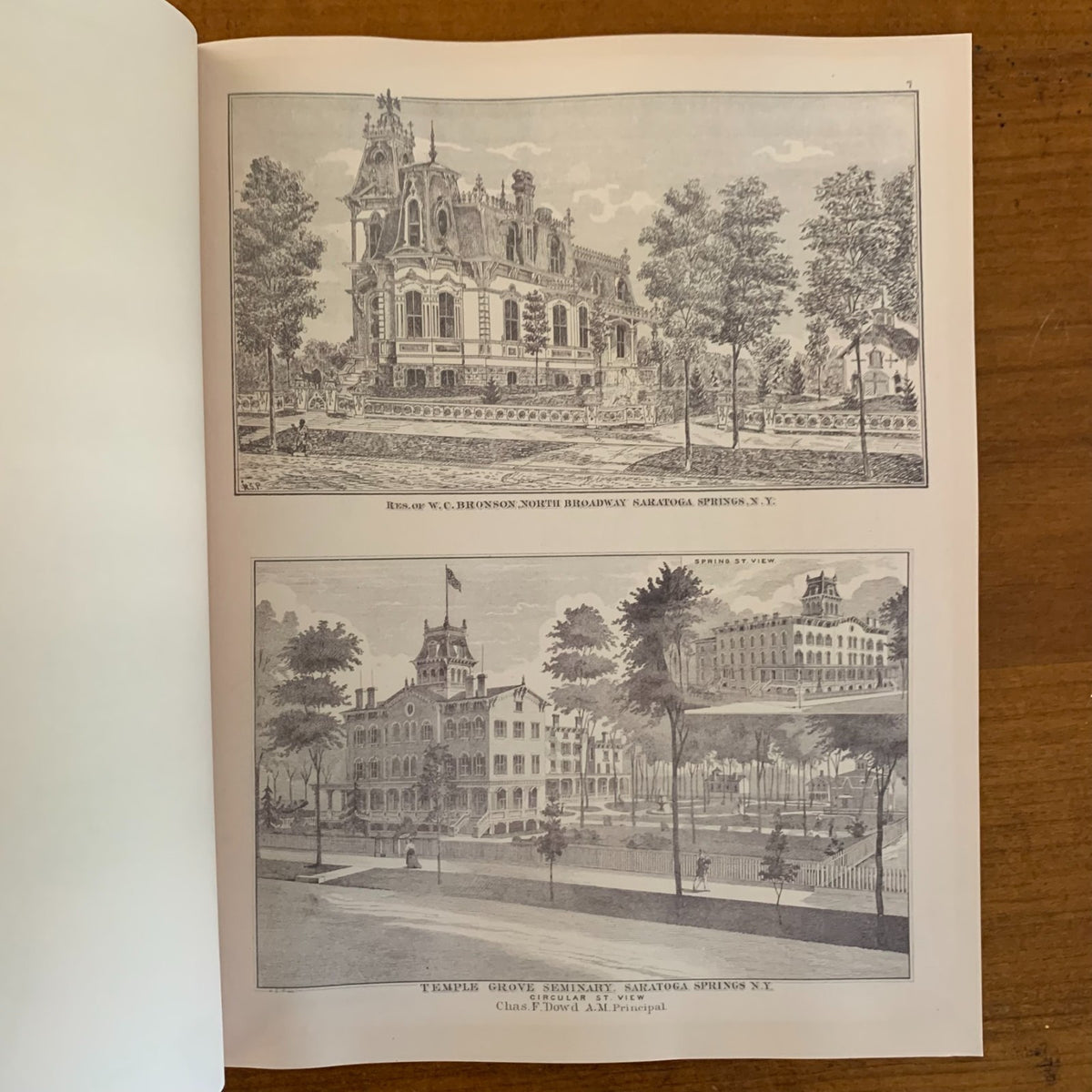 1876 Combination Atlas of Saratoga and Ballston, New York