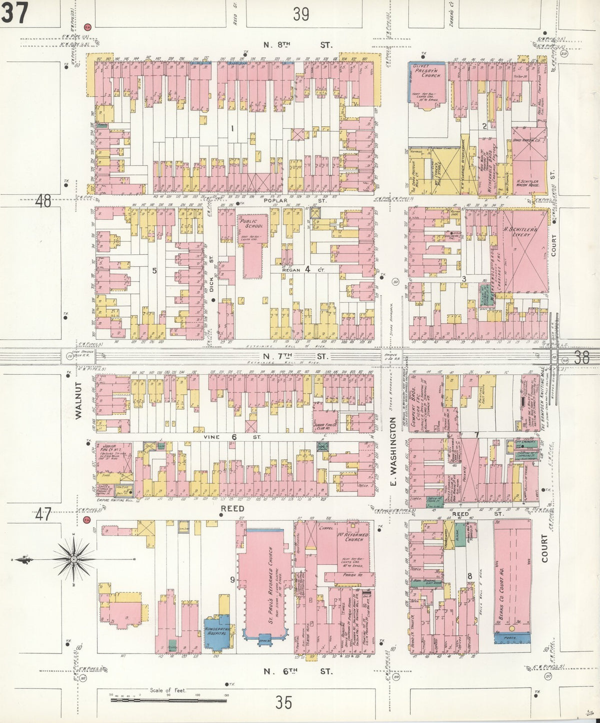 1904 Fire Insurance Maps and Atlas of Reading, Pennsylvania