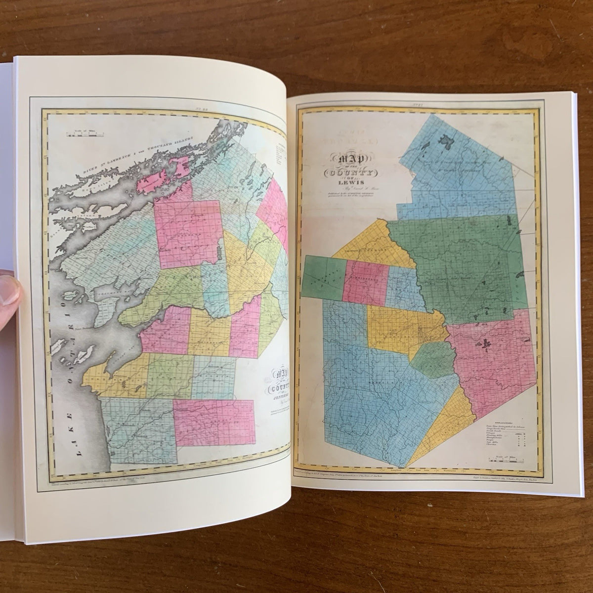 1832 Burr's Atlas of the State of New York — David H. Burr