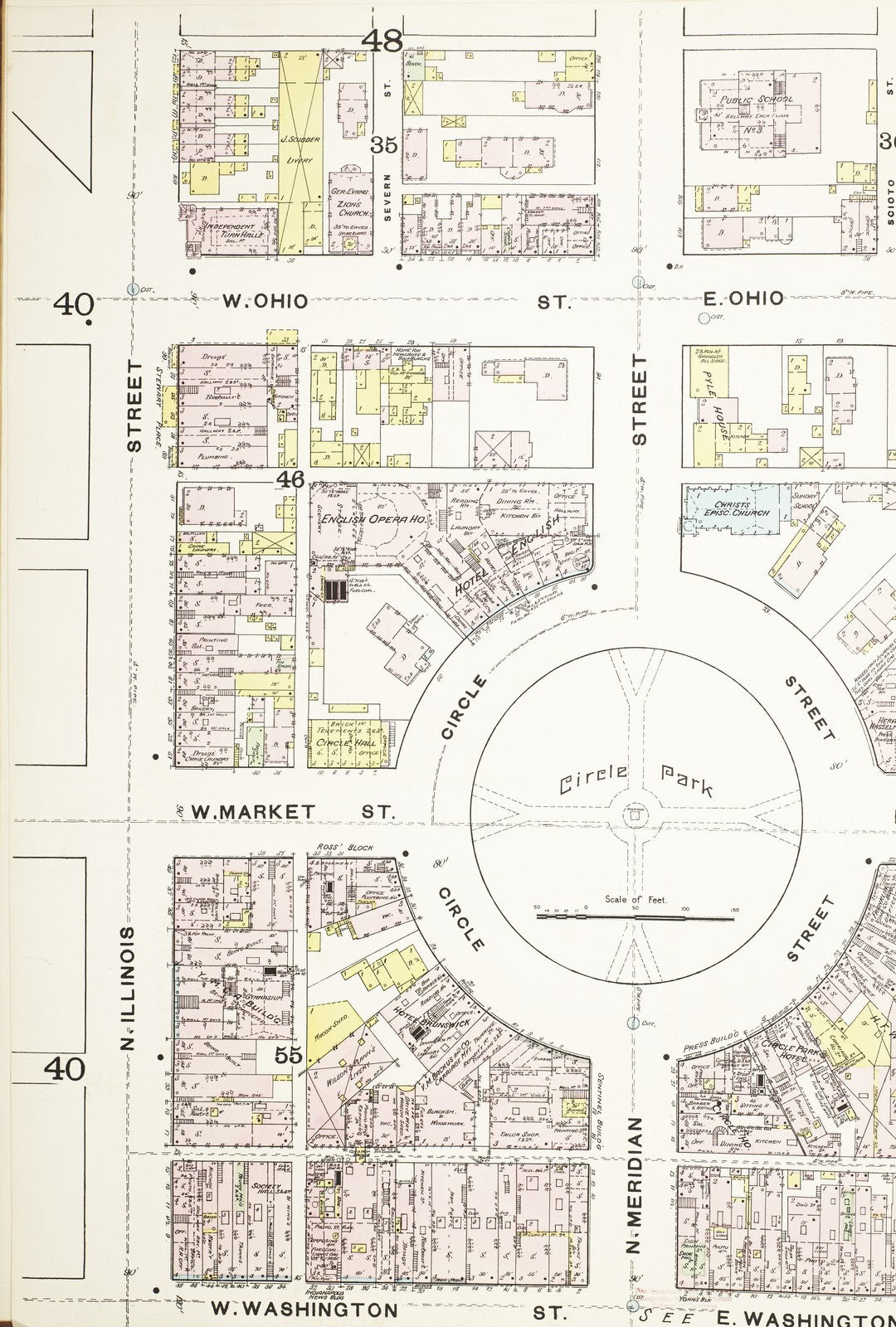 1887 Fire Insurance Maps and Atlas of Indianapolis, Indiana, Volume 2