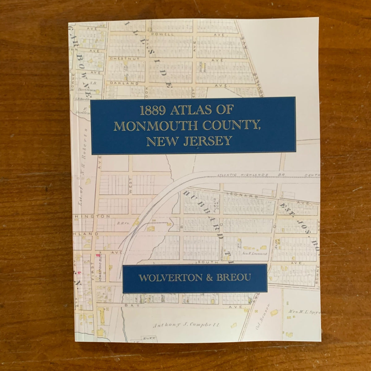 1889 Atlas of Monmouth County, New Jersey