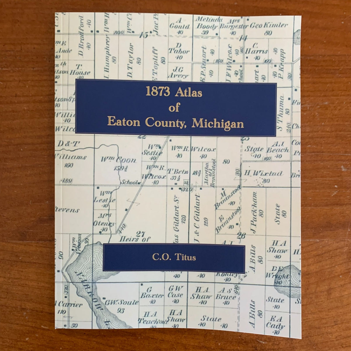 1873 Atlas of Eaton County, Michigan