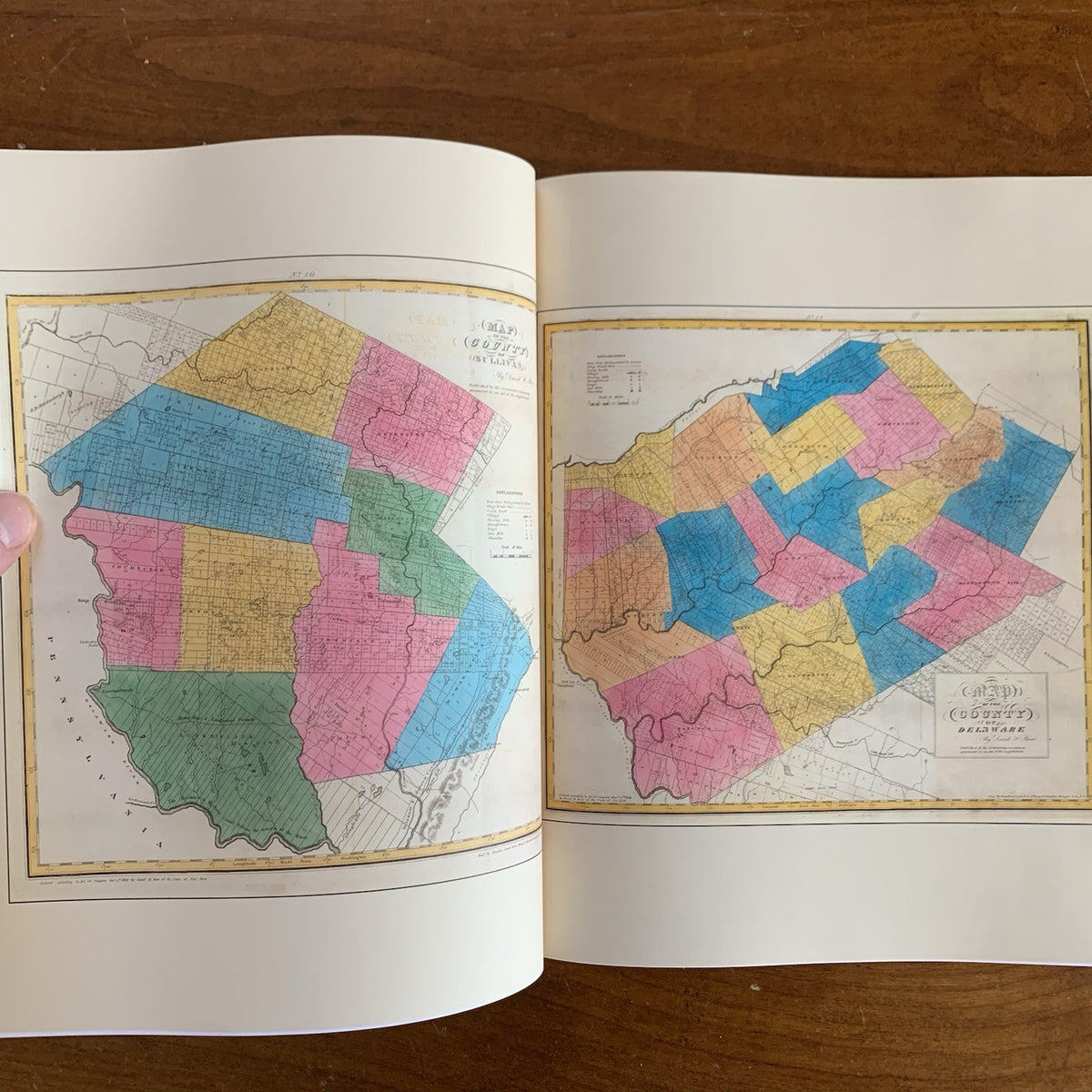 1832 Burr's Atlas of the State of New York — David H. Burr