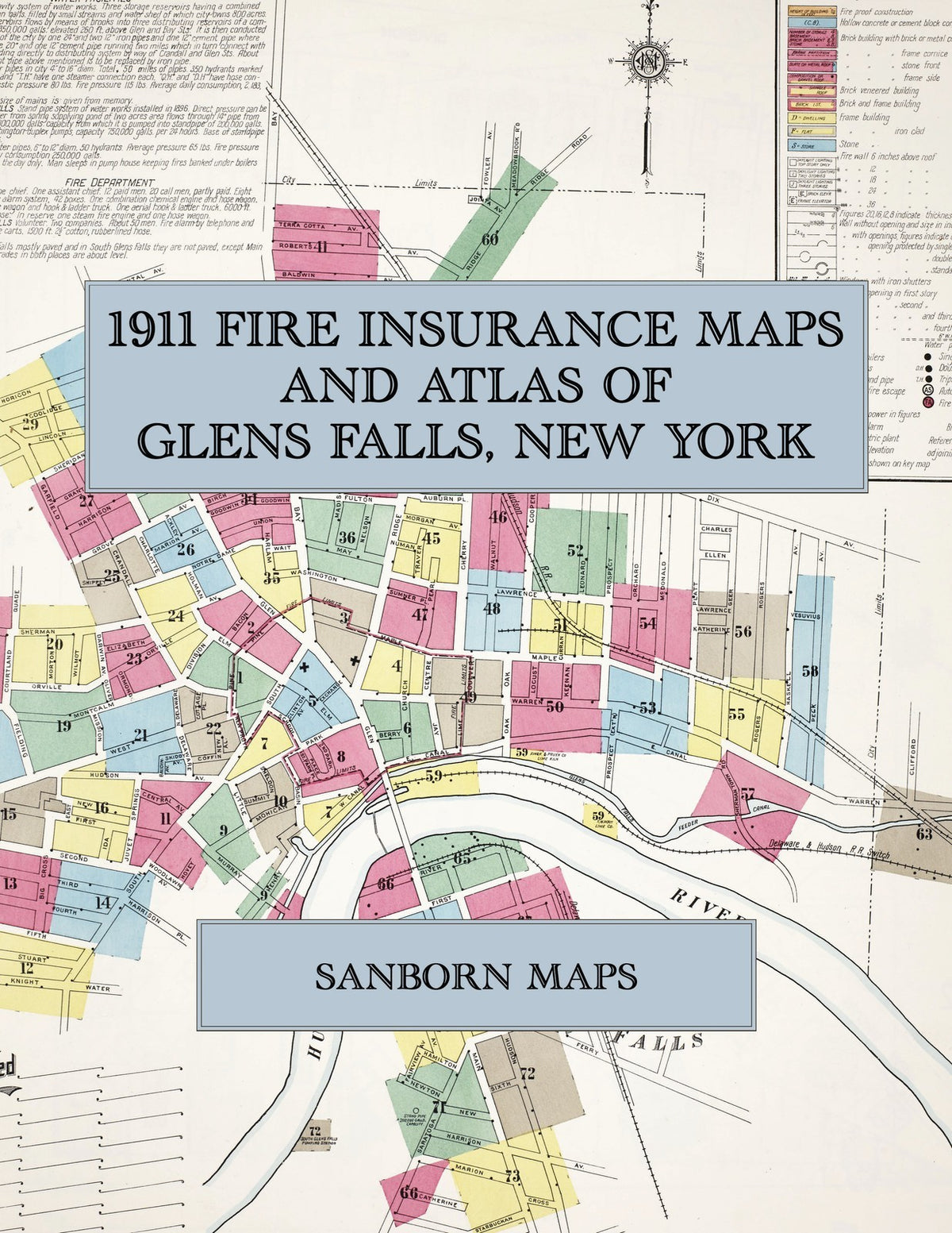 1911 Fire Insurance Maps and Atlas of Glens Falls, New York