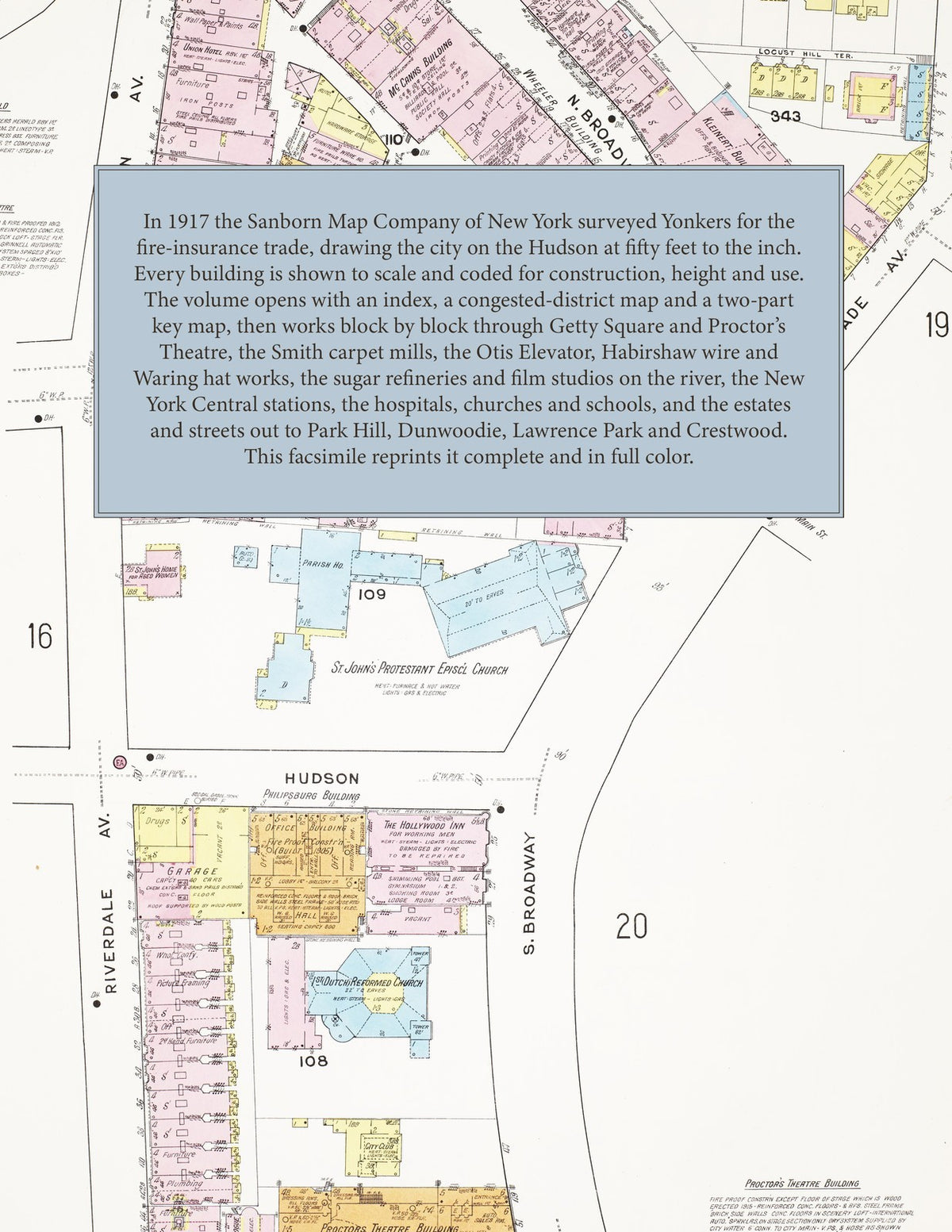 1917 Fire Insurance Maps and Atlas of Yonkers, New York