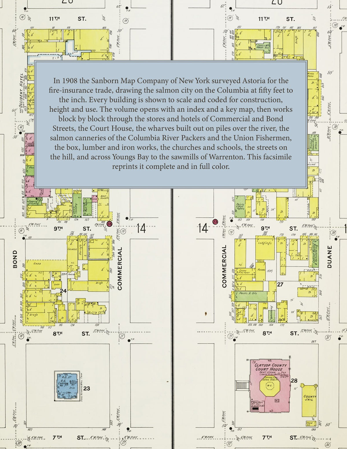 1908 Fire Insurance Maps and Atlas of Astoria, Oregon