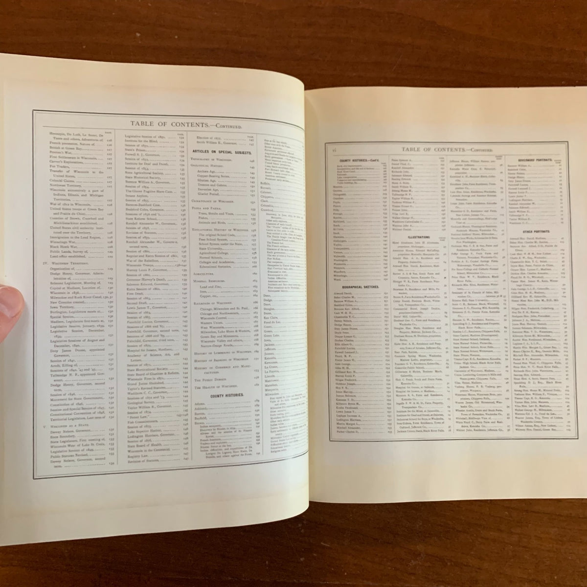 1878 Historical Atlas of Wisconsin